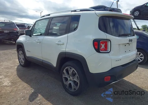 2017 Jeep Renegade Limited from USA, damaged, VIN ZACCJBDB7HPF23586